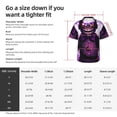 thumbnail image 5 of Lsque Five Nights At Freddy'S Pattern Hawaiian Shirt for Men Unisex Summer Beach Casual Short Sleeve Cotton Linen Button Down Shirts-3X-Large, 5 of 6