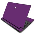 thumbnail image 1 of Skin Decal Wrap Compatible With Alienware m17 R2 (2019) Sticker Design Solid Purple, 1 of 4