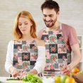 thumbnail image 3 of Pioneer Flower Floral Print Pattern Apron for Women and Men, Cotton Linen Waterproof with Pockets, Adjustable, 33x27 Inch for Kitchen, Gardening, BBQ, Salon, 3 of 6
