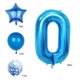 thumbnail image 2 of Set de globos para fiesta XLOOD 65.º cumpleaños azul, foil de 40", 2 of 5