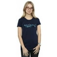 thumbnail image 2 of DC Comics Womens Aquaman Text Logo Cotton T-Shirt, 2 of 3