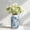 Blue and White-9 Inch, variant on 9 Inch Rustic Bronze Ceramic Vase Farmhouse Home Decor