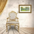thumbnail image 3 of Stevens, Allayn 14x9 Gold Ornate Wood Framed with Double Matting Museum Art Print Titled - Lake Como, 3 of 4