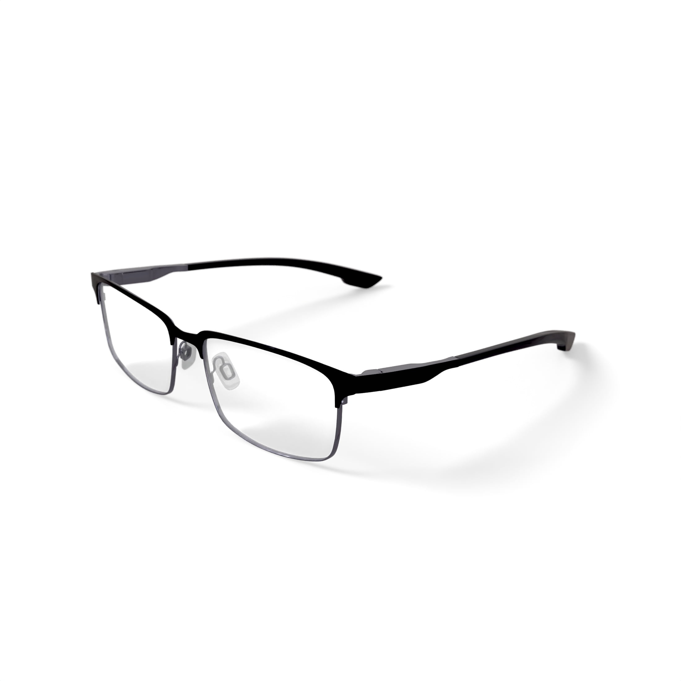 Columbia Men's C3016G Prescription Eyeglasses with Case, Satin Black