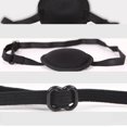 thumbnail image 3 of 3 Pcs Patchs pour les Yeux Noirs Masque pour les Yeux Simple Ajustable 3D avec Boucle, 3 of 4