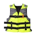 thumbnail image 1 of S SERENABLE Life Jacket Adjustable Straps Adult Life Vest for Kayaking Canoeing Boating M Green M, 1 of 9