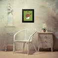 thumbnail image 4 of Eisner, Viv 12x13 Black Modern Framed Museum Art Print Titled - Green Snowman, 4 of 5