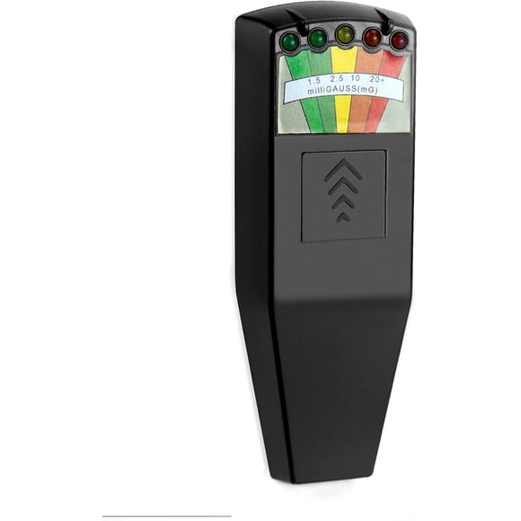 Portable Radiation Detector, K2 EMF Meter, Electromagnetic Device Tester, Black, No Battery