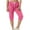 Hot Pink#2, variant on LEBONYARD Women's Stretchy Capris Lounge,Women's Solid Color Shorts Casual Women's Shorts Capris Coffee S