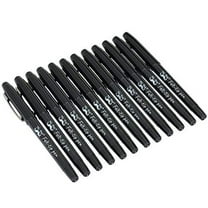 Mr. Pen- Pens, Felt Tip Pens, Black Pens For Bibles, 12 Pack