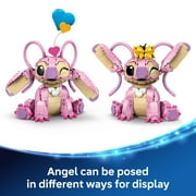 LEGO Disney Angel Lilo & Stitch Kids Toy - Room Decor and Building Set for Girls and Boys, Ages 9+ Gift for Birthdays - 43257