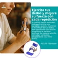 thumbnail image 2 of Ejercitador de Dedos con Resorte Progresivo – Fortalece y Recupera Movilidad en Casa u Oficina | Aluminio + EVA | Portátil, Cómodo y en Tallas S-M-L para Adultos, 2 of 10