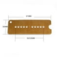 thumbnail image 2 of 20Pcs Brass Electric Guitar P90 Pickup Baseplate Brass LP Pickup Baseplate 81x30mm Pickup Parts, 2 of 2