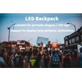 thumbnail image 2 of Mochila LED Welaso Smart Bluetooth con letrero LED colorido, 2 of 9