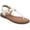 White LL, variant on Tommy Hilfiger Womens Bennia Embellished Faux Leather Thong Sandals