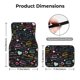 thumbnail image 5 of Balery I love you Mom Juego de 4 Alfombrillas para Auto, Revestimientos de Caucho Resistente, Diseño Antideslizante, 5 of 7