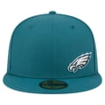 thumbnail image 2 of Men's New Era Midnight Green Philadelphia Eagles Flawless 59FIFTY Fitted Hat, 2 of 6