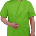 thumbnail image 4 of Men's Chef Coat Short Sleeve Chef Jacket, 4 of 5