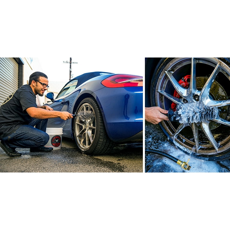 Buy Chemical Guys Wheel & Tire Brush  Slim's Detailing — Slims Detailing