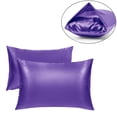 thumbnail image 4 of Funda de almohada de satén de seda artificial 2pcs Funda de almohada para el hogar Funda de almohada para dormir, ZT01-305 Noticed HA003600-01, 4 of 7