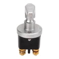 thumbnail image 2 of Battery Knob Switch, 10mm Stud 500A Rated Battery Disconnect Switch Waterproof Safe  For RV Yacht Truck, 2 of 8