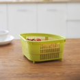 thumbnail image 5 of Sink Strainer Basket - Triangular Storage Rack Organizers for Kitchen Sink Corner  Food Waste Leftovers Catcher for Kitchen Bathroom Soap Box, 5 of 5