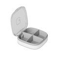 thumbnail image 2 of Yuarrent Caja de pastillas Contenedores de viaje portátiles Mini porta medicinas Diseño de compartimiento Ranura en forma de U sanitaria a prueba de Type6 NO6 Yuarrent HA028202-01, 2 of 6