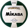 Mikasa VQ2000 Plus NFHS Competition Indoor Volleyball, Green/White