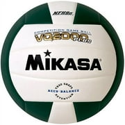 Mikasa VQ2000 Plus NFHS Competition Indoor Volleyball, Green/White