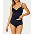 thumbnail image 3 of Anne Cole womens  Surplice Underwire Ring Tankini, 32C/34B, 3 of 6