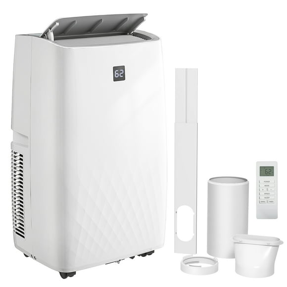 HOMCOM 14000 BTU Portable Air Conditioner with Dehumidifier & Fan, AC Unit
