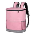 thumbnail image 2 of Mochila más fresca Cola Aislada Rosa Mochila más fresca, 2 of 8