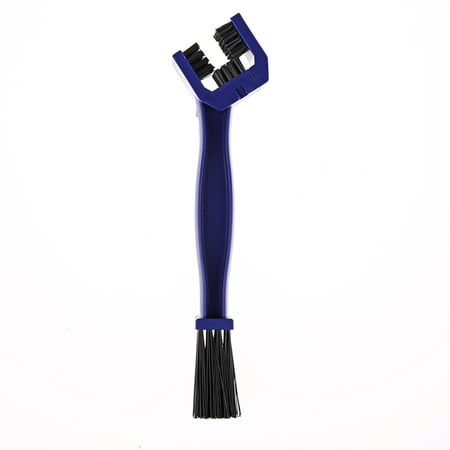 

ROUND TOP Cleaner Blue Motorcycle BicyCrankset Cleaning Brush Tool Car