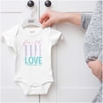thumbnail image 5 of Christian Religion Faith Hope Love Romper Boys or Girls Infant Baby Brisco Brands 18M, 5 of 6
