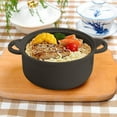 thumbnail image 3 of Kieccall Ramen Bowl Set Bamboo Fiber Microwave Safe Bowls for Home Kitchen Dining with 6-Piece 40.58 fl oz Set, 3 of 7