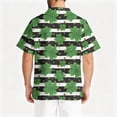 thumbnail image 6 of Fgvctg St. Patrick's Day Mens Scrubs Stretchy Short Sleeve Cute Shamrock Clover Print Scrubs Tops Loose V Neck Working Shirts Scrub Workwear Nurse Uniforms Medical T Shirts with Pockets Green 2XL, 6 of 6