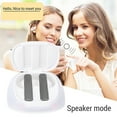 thumbnail image 4 of Translation Earbuds, Bluetooths Translation Earphones AI Language Translator Earbuds Noise Canceling 74 Languages 70 Accents Real Time Smart Translation Device for Music and Calls, 4 of 7