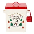 thumbnail image 3 of Caja de Pan de Metal, Galleta, Caramelo, Galleta, Pastel, Lata de Almacenamiento con Tapa Hermética Sunnimix Latas De Galletas De Navidad, 3 of 8