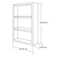 thumbnail image 3 of Botiquin Repisa Mdf Espejo 35cm Pared Primeros Auxilios, 3 of 3