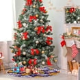 thumbnail image 4 of FMSHPON Halloween Pumpkin Xmas Christmas Tree Skirt Stand Mat for Holiday Party Decoration Indoor Outdoor 36 inches, 4 of 6