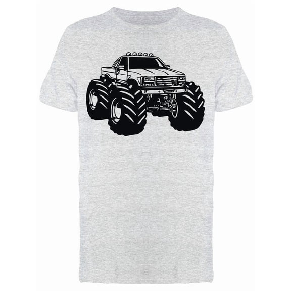 Cartoon Monster Truck Tee Men's -Image by Shutterstock