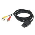 thumbnail image 1 of HEVIRGO 1.8m/6ft AV TV Audio Video Composite Cable for Nintendo N64 64 GameCube SNES, 1 of 5