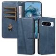thumbnail image 1 of Phone Case for Google Pixel 8 PRO 5G Magnetic PU Leather Card Slots Durable Wallet Cover, 1 of 5