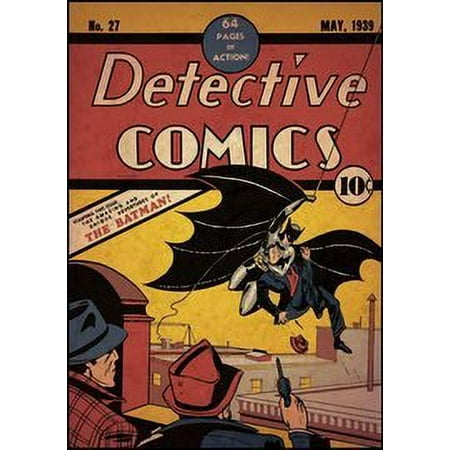 RoomMates Batman Comic Book Cover Wall Decal