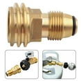 thumbnail image 1 of Propane Tank Converts Adapter Refill POL LP Tank Valve to QCC1/Type1 Regualtor, 1 of 9