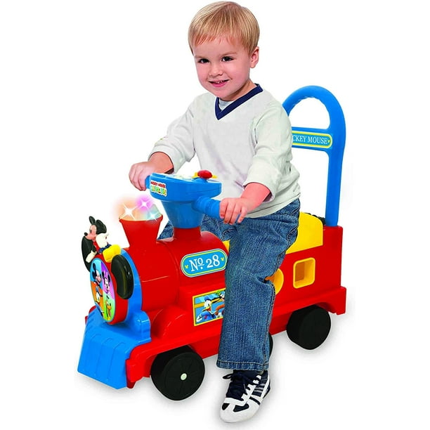 Tren de Actividades para Montar Kiddieland Mickey Mouse Walmart