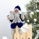 thumbnail image 5 of Fiudx Muñeco de Papá Noel Navideño, Decoración de Mesa Festiva, Adorno de Regalo Navideño, Suministros para Fiestas Navideñas, Decoración para El Hogar y La Oficina, Tamaño 40 X 18 Cm, Perfecto para, 5 of 5