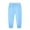 Blue, variant on Staki Baggy Sweatpants Girls Casual Sweatpants Kids Athletic Lounge Joggers Girls Active Running Pants with Pockets(Yellow,3-4 Years)