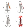 thumbnail image 3 of Clavijas de anclaje de cubierta retráctiles Sonducket 20 piezas con Clips de mosquetón Rojo, 3 of 6