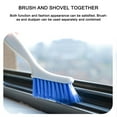 thumbnail image 4 of Vrorvz 6 PCS Small Stiff Scrub Brush Set for Sink Bathroom Corner Grout Window Track Cleaning Multi-functional 2 in 1 Detachable Tool with Long Lasting PET Bristles and Ergonomic Curved Handle, 4 of 8